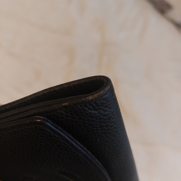 Authentic Chanel Caviar Compact Wallet - Picture 13 of 14